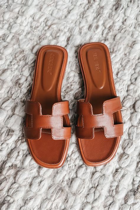 hermes slippers dupes|original hermes slippers.